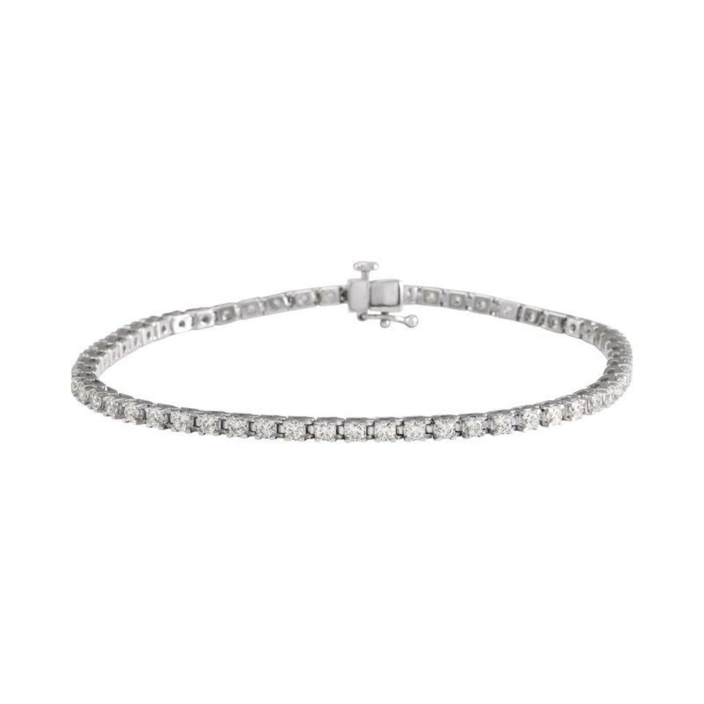 Brazalete Tennis Clásico con Diamantes Naturales