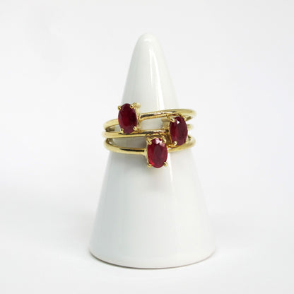 Pietra Ring with Precious Stones