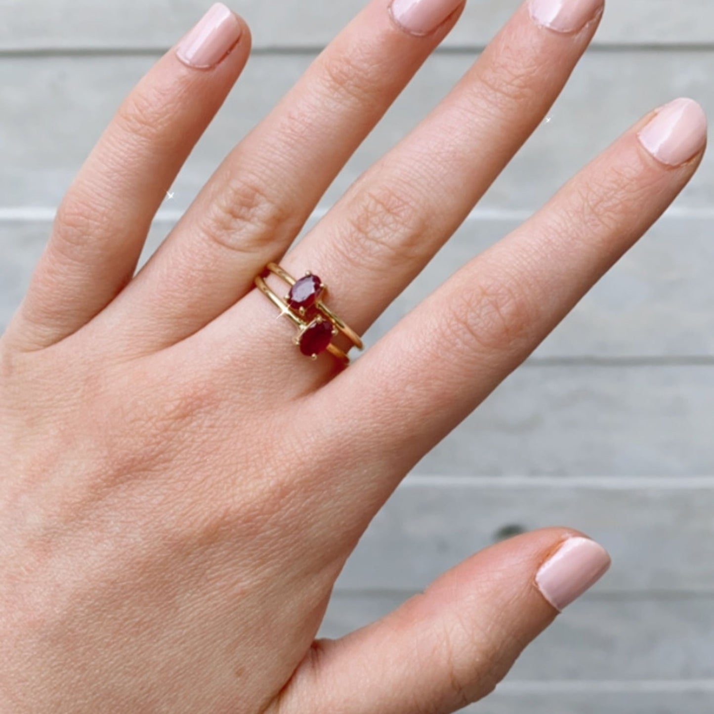 Pietra Ring with Precious Stones